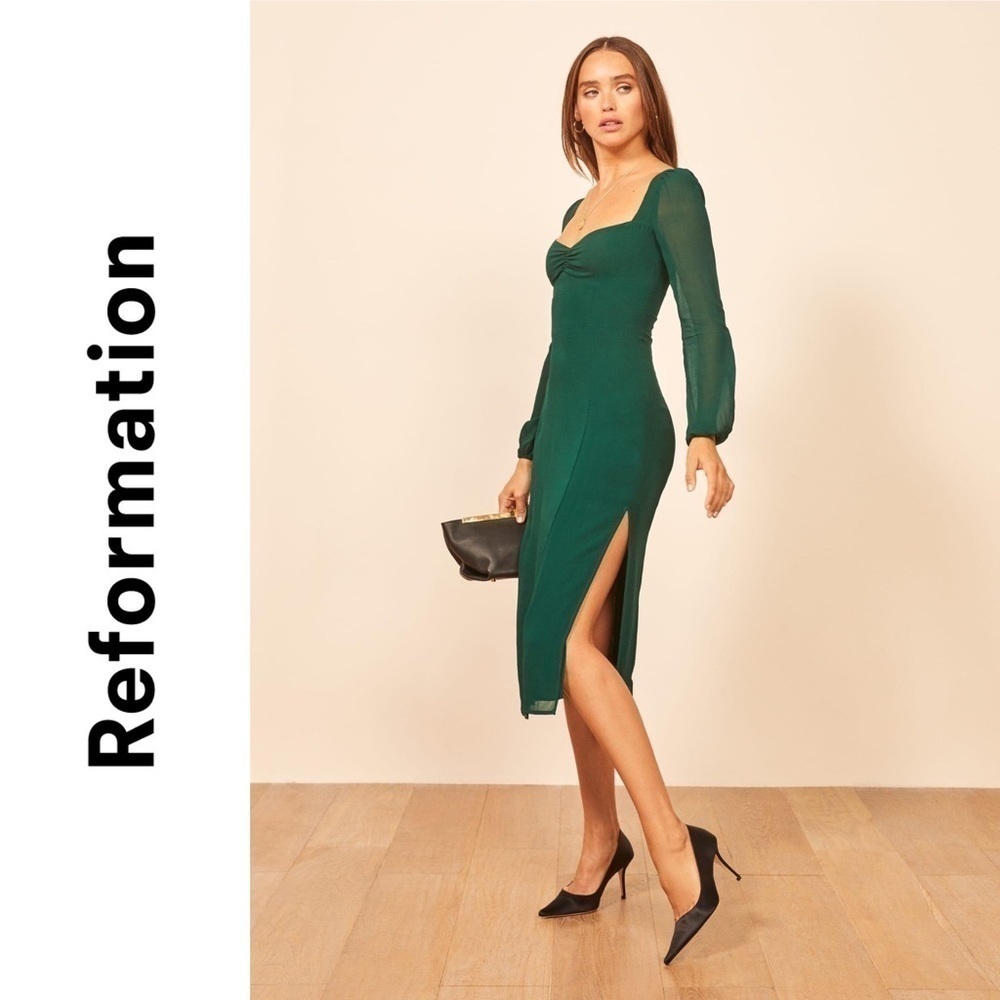 Reformation Mabille Dress 0 - Picture 11 of 12